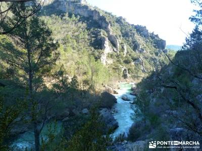 Hundido de Armallones - Alto Tajo; senderos de españa; material montañismo;fedme;senda del oso